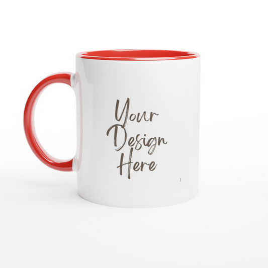 Coloured Mug 11oz 330ml - Design Your Own