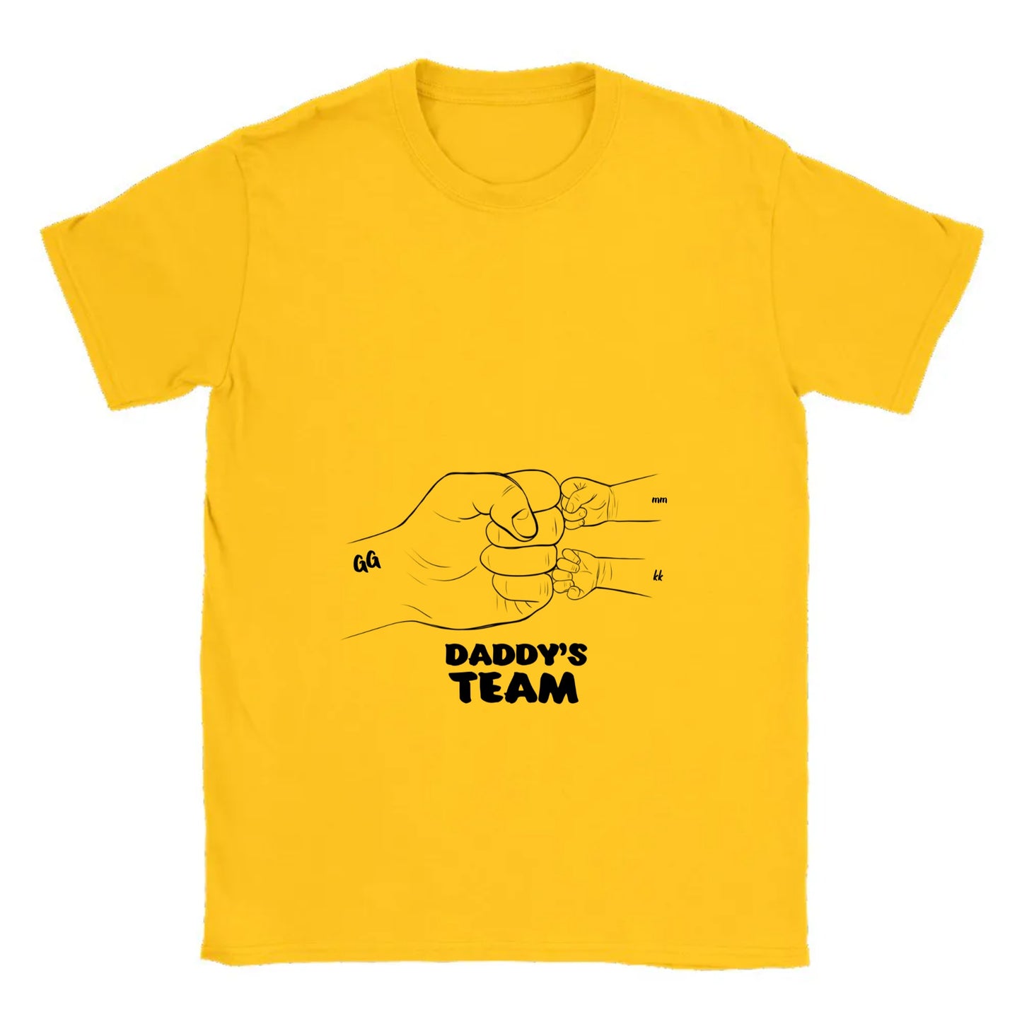 T-Shirt(Daddy's team) - Father's Day