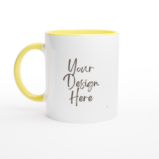 Coloured Mug 11oz 330ml - Design Your Own